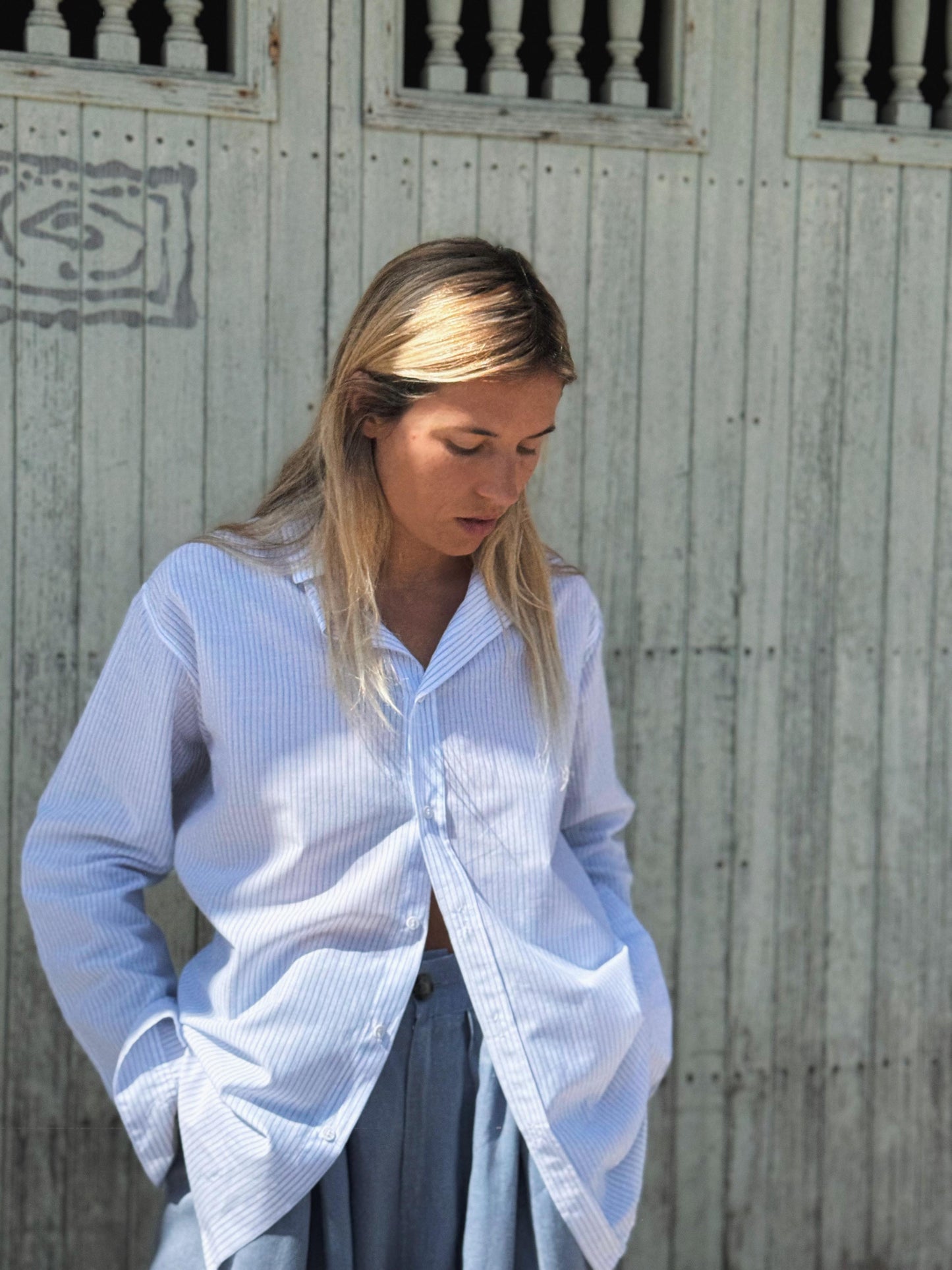 LAVERA Boyfriendshirt aus feiner Voile-Baumwolle