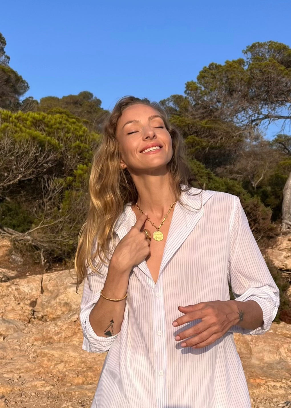 LAVERA Boyfriendshirt aus feiner Voile-Baumwolle
