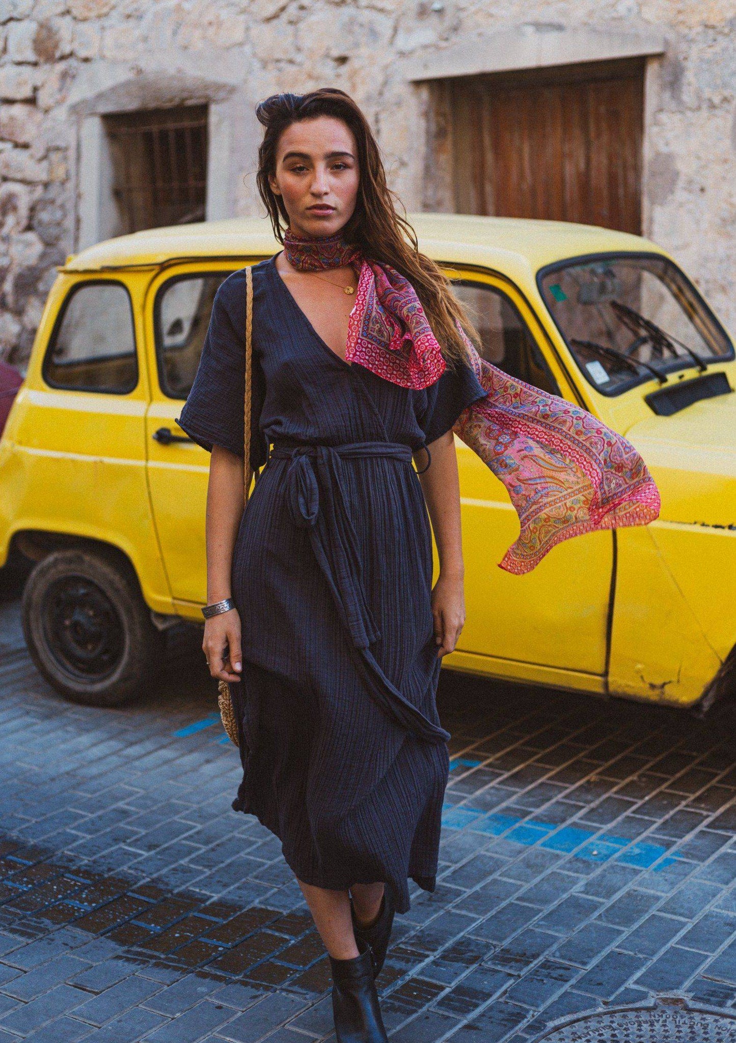 DELPHINE DRESS cotton - A Peace of Ibiza® Collection Dress