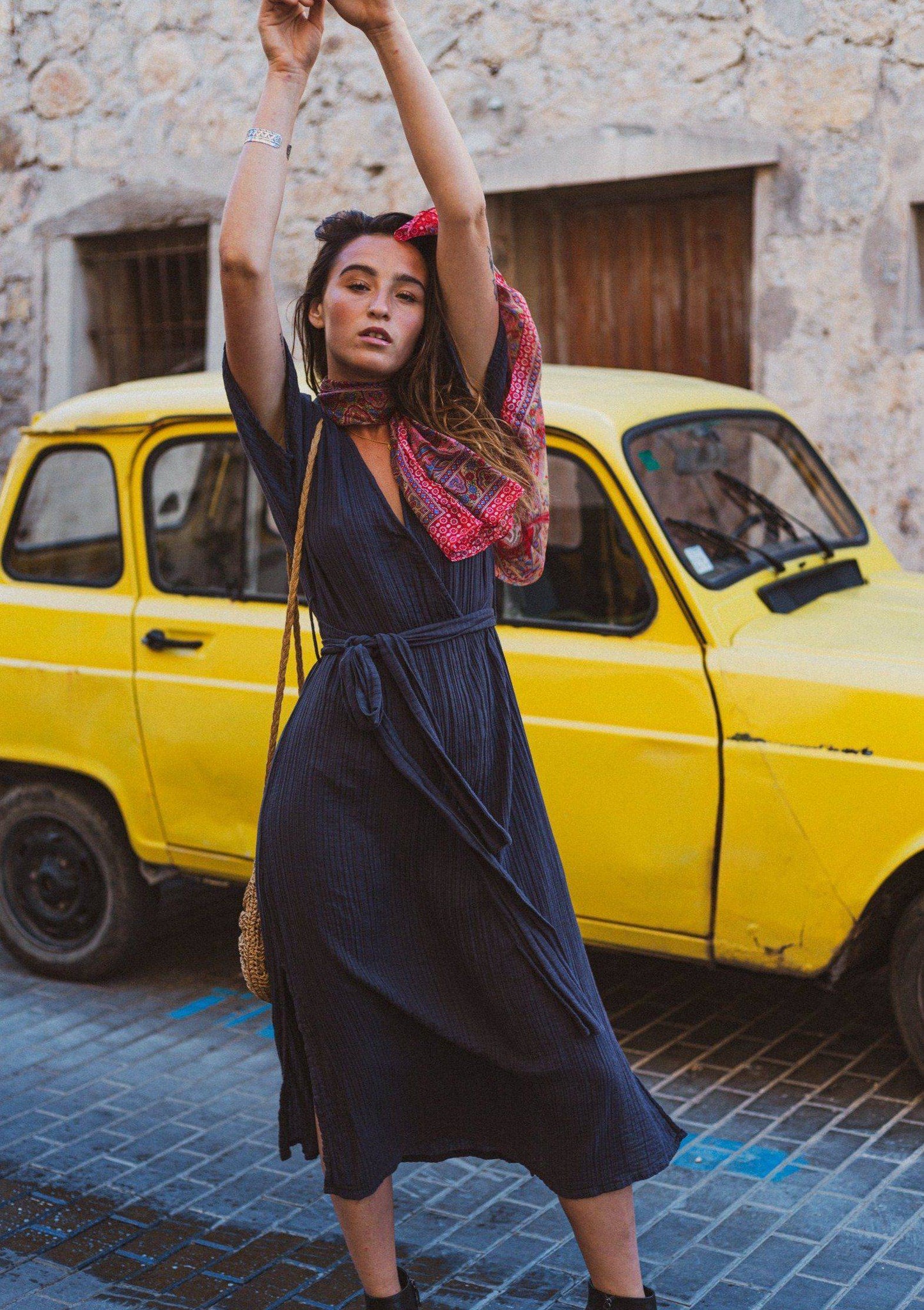 DELPHINE DRESS cotton - A Peace of Ibiza® Collection Dress