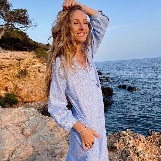FRESNO DRESS linen cotton limited