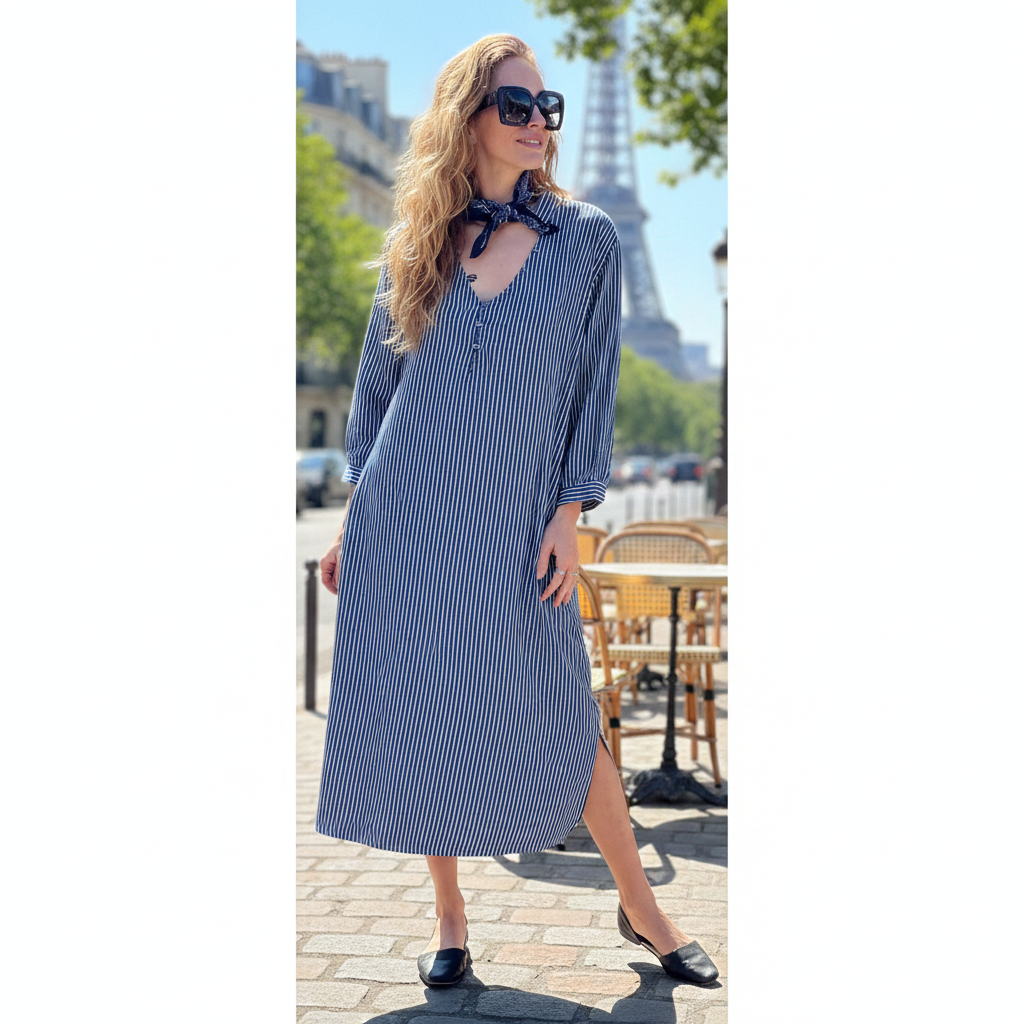 Kleid AMANDA, feiner Tencel