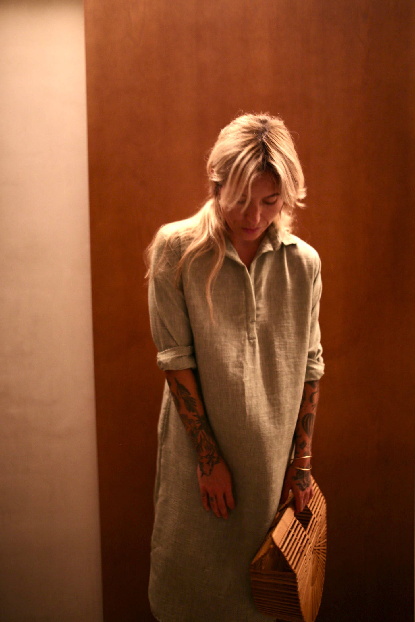 CASSIS DRESS cotton poly.