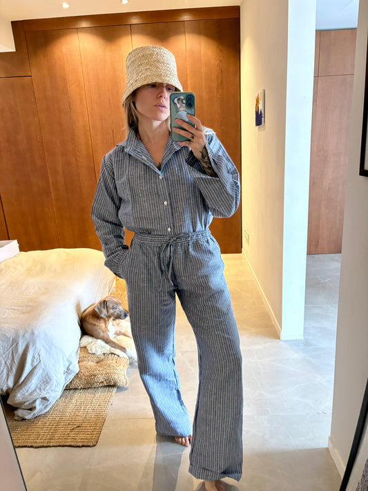 HELENE TROUSERS Linen cotton