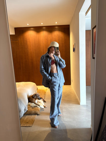 HELENE TROUSERS Linen cotton