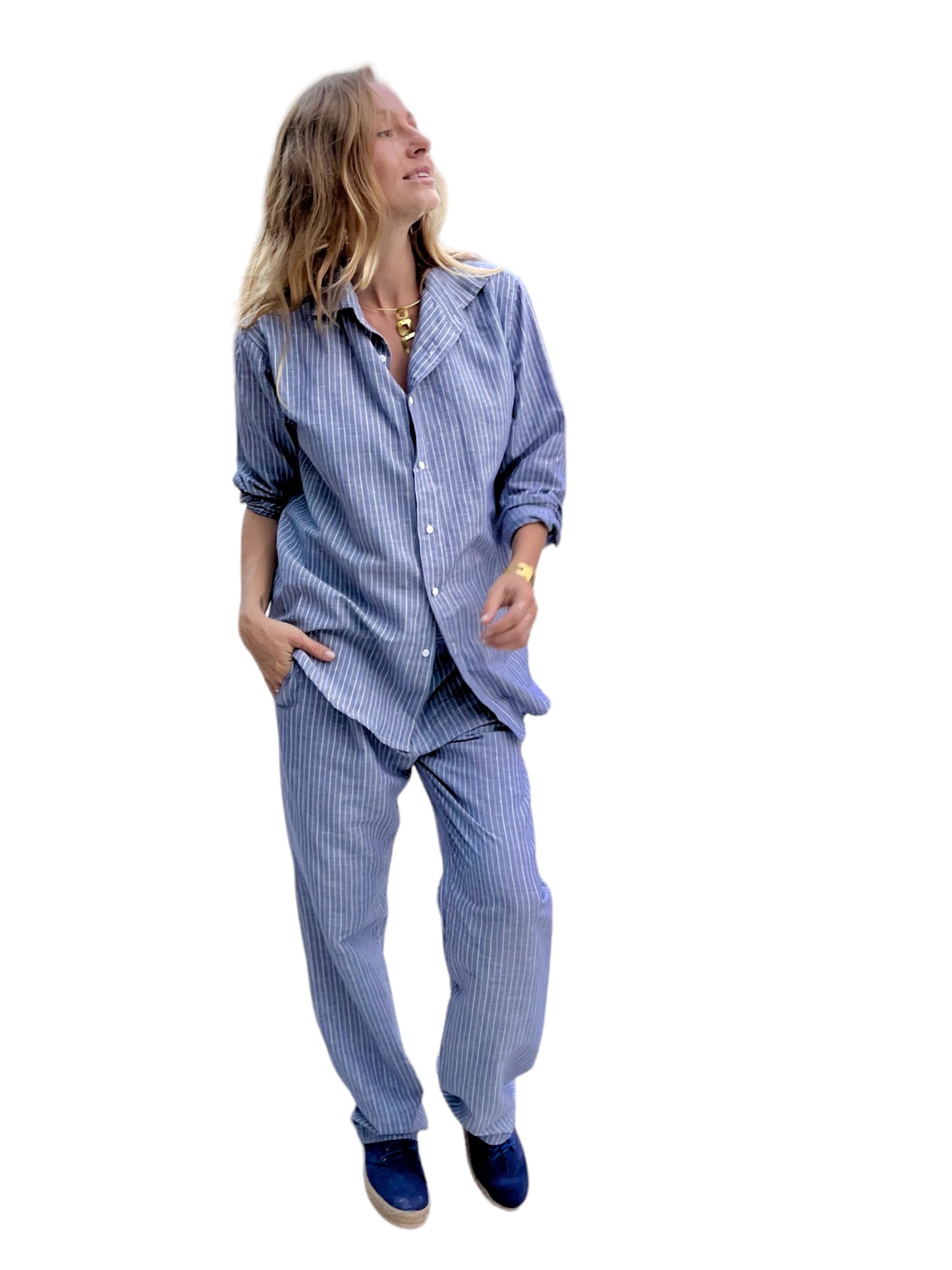 HELENE TROUSERS Linen cotton