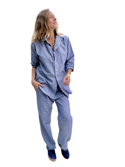 HELENE TROUSERS Linen cotton