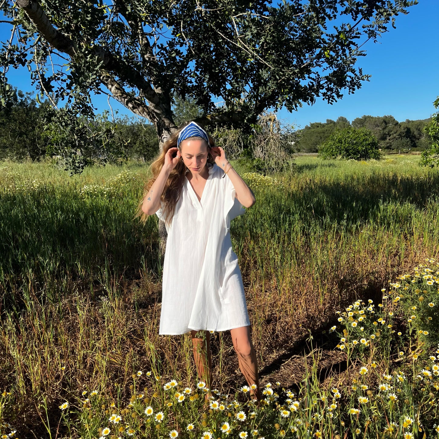 Gilda dress soft cotton one size