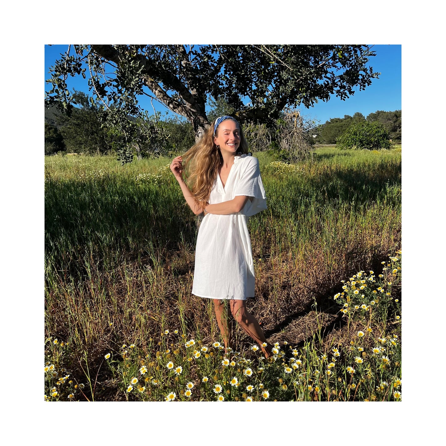 Gilda dress soft cotton one size