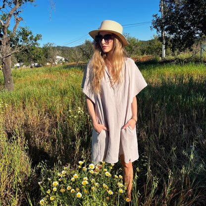 Gilda dress soft cotton one size