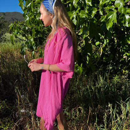 Gilda dress soft cotton one size