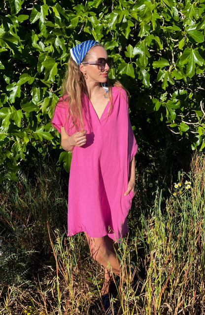 Gilda dress soft cotton one size