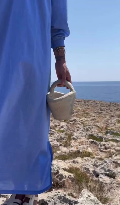 COASTLINE Kaftan Dress Sky Blue